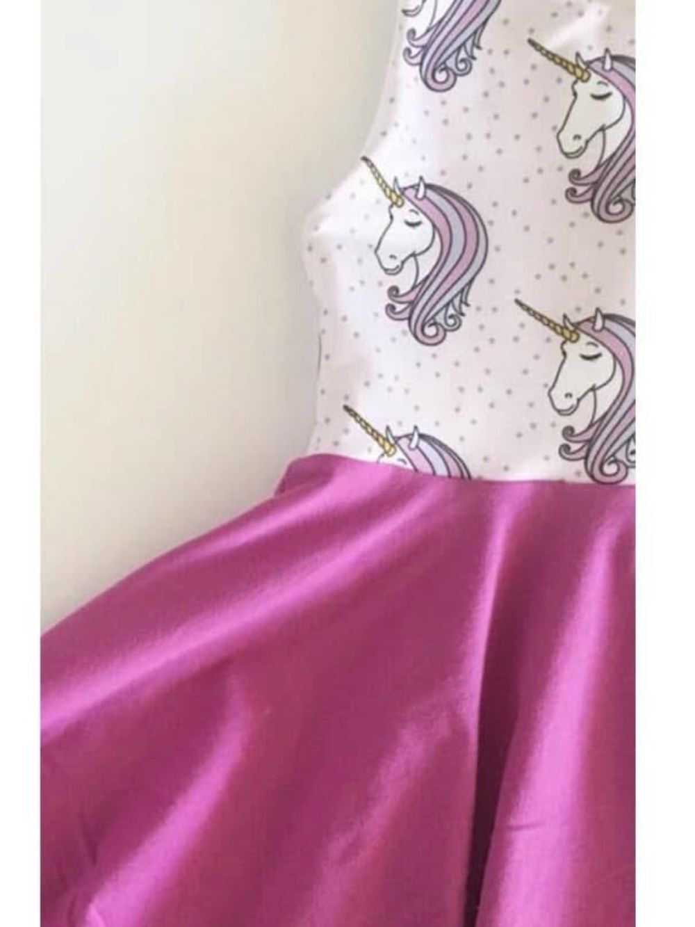 Malia + Kai Unicorn Print Twirl Dress Sz 6